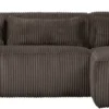 Soffa 'Bean' 4-sits - Brun/Manchester