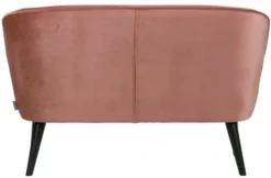 Soffa 'Sara' - Rosa/Sammet