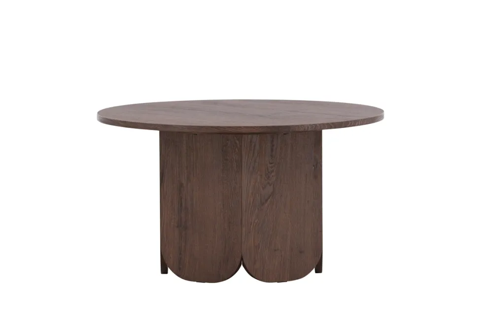 Soffbord 'Björkvik' Runt 80cm - Mocka