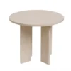 Soffbord 'Créme' Runt 55 cm - Natur