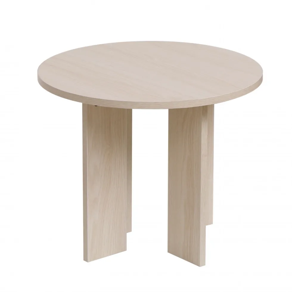 Soffbord 'Créme' Runt 55 cm - Natur