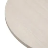 Soffbord 'Créme' Runt 55 cm - Vitpigmenterad