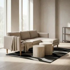 Soffbord 'Ponza' 2 delar - Beige