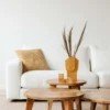 Soffbord Vintage Runt 80cm - Natur