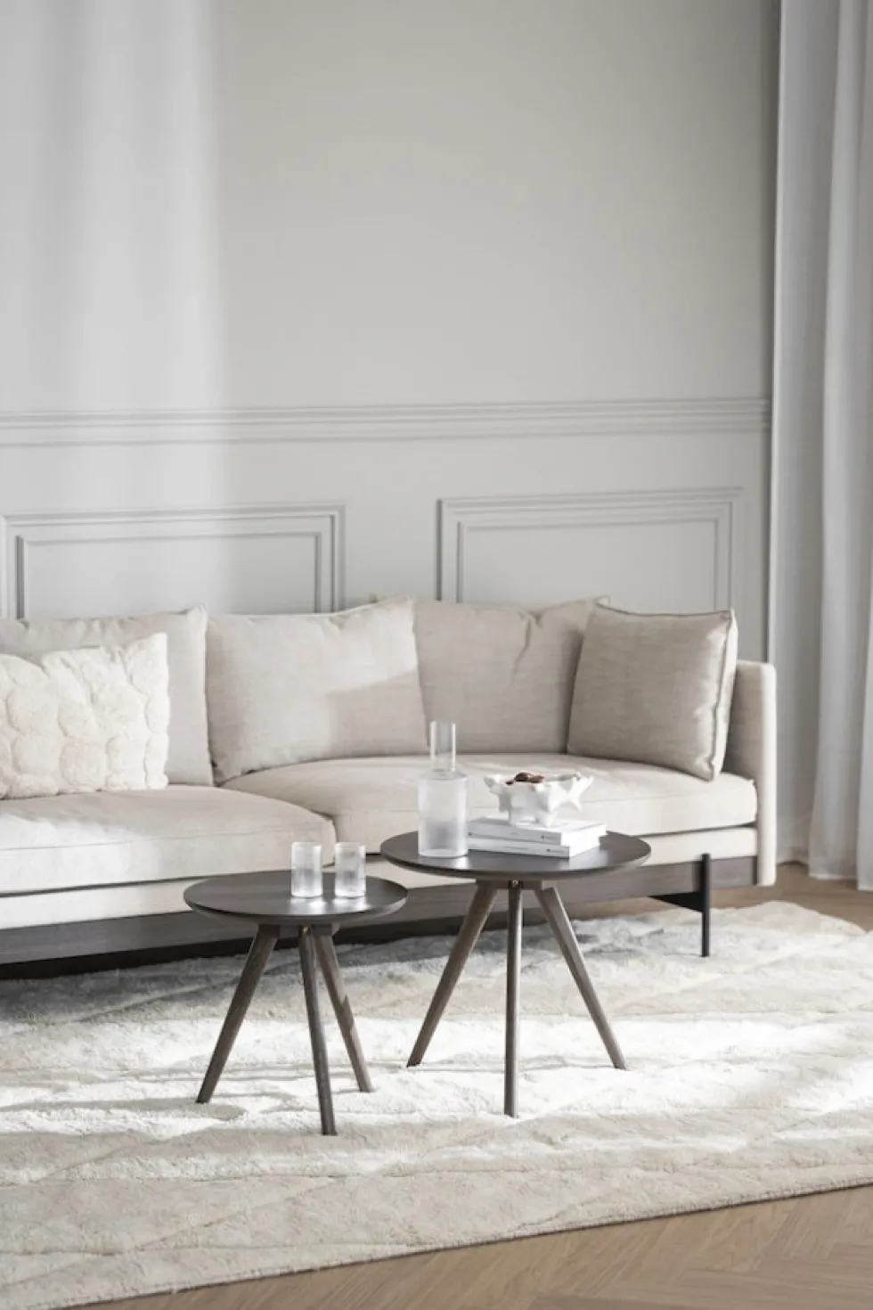 Soffbord 'Yumi' 2 delar - Brun