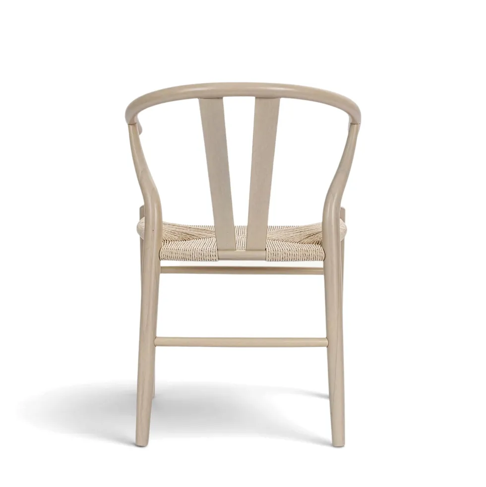 Stol 'Alta' - Beige/Vit pigmenterad