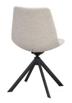 Stol 'Dunmore' - Ljusbeige/Svart