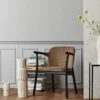 Stol 'Esrum' - Svart/Beige