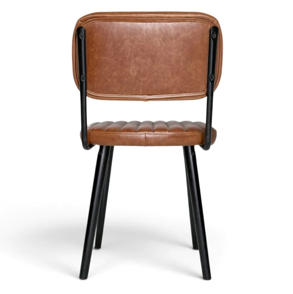 Stol 'Jake' - Vintage/Brun