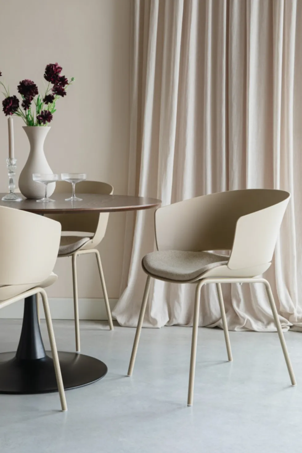 Stol 'Jessica' - Beige