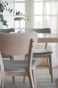 Stol 'Kato' - Grå/beige/vitpigmenterad