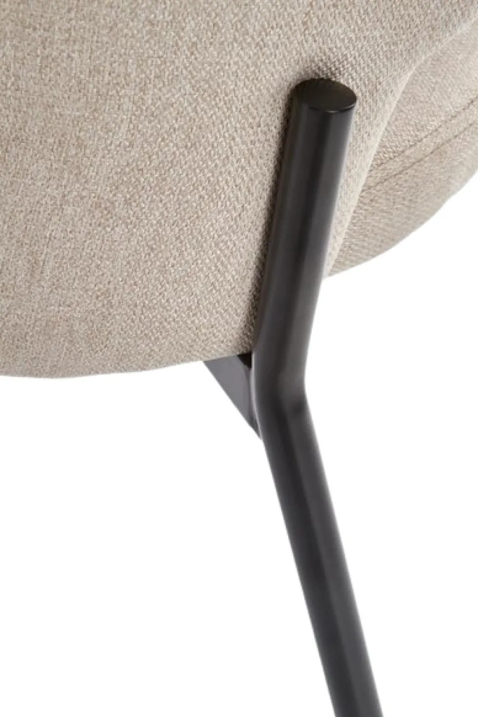 Stol 'Mieres' - Beige/Svart