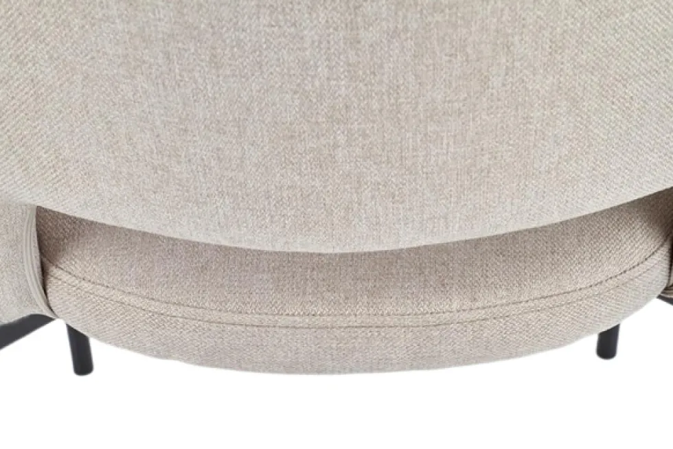 Stol 'Mieres' - Beige/Svart