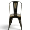 Stol 'Montmartre' - Vintage svart/antik