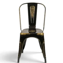 Stol 'Montmartre' - Vintage svart/antik