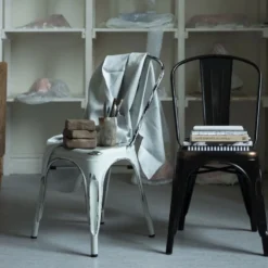 Stol 'Montmartre' - Vintage svart