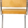 Stol 'Ridge Kink' 50 cm - Gul