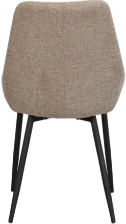 Stol 'Sierra' - Beige/Svart
