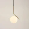 Taklampa 'Bellini' S - Mässing