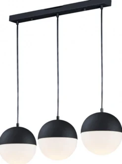 Taklampa 'Glob' X3 - Svart