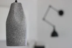 Taklampa 'Stone Cylinder' - Cement