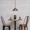 Taklampa 'Thormann' - Koppar