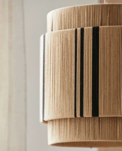 Taklampa 'Vinata' - Beige/Svart