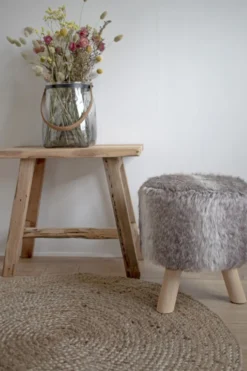 Träbänk 'Barcelona' 50x25cm - Teak