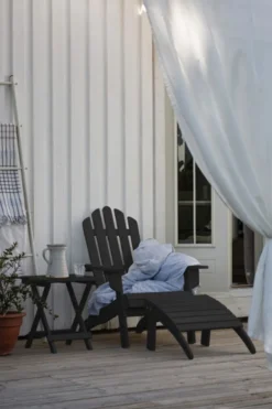 Trädgårdsbord 'Lounge' - Svart