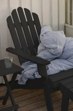 Trädgårdsbord 'Lounge' - Svart