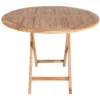 Trädgårdsbord 'Oviedo' Runt 100cm - Ek