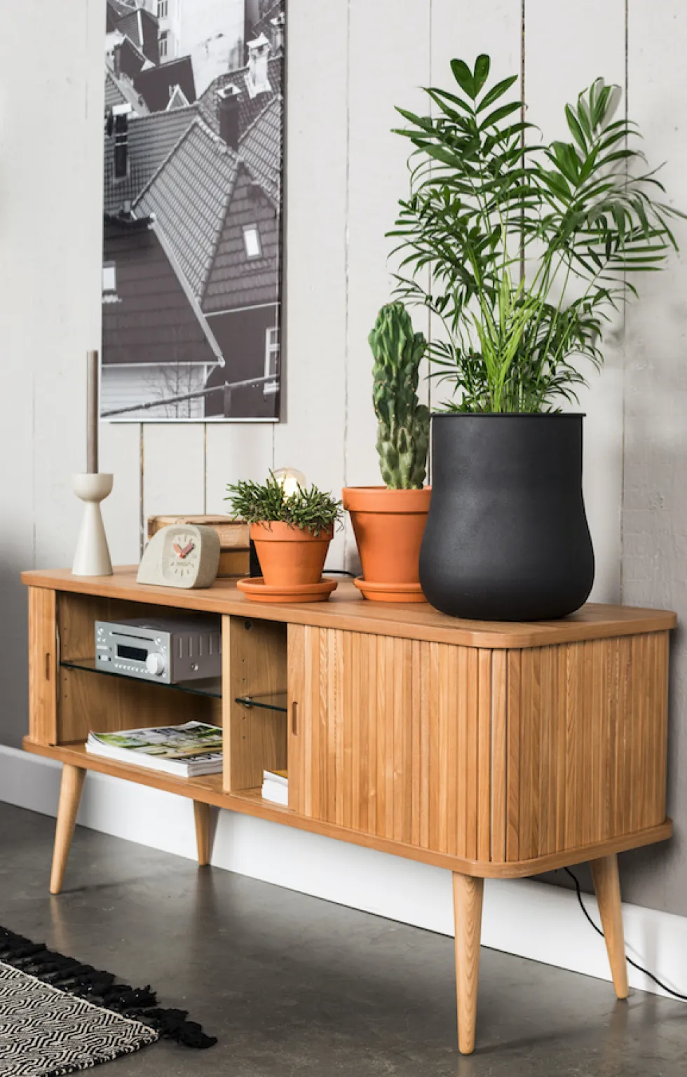 TV-bänk 'Barbier' - Natur