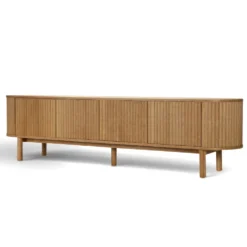 Tv-bänk 'Myshult' 200x55cm - Natur