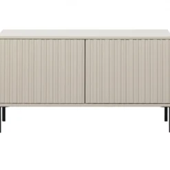 TV-bänk ‘New Gravure’ 100 cm - Beige/Svart