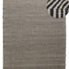 Ullmatta 'Larkana' - Beige/svart