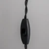 Vägglampa 'Penelope' - Svart